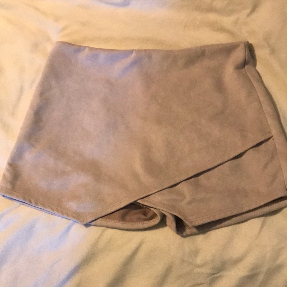 Tan Boutique Skort